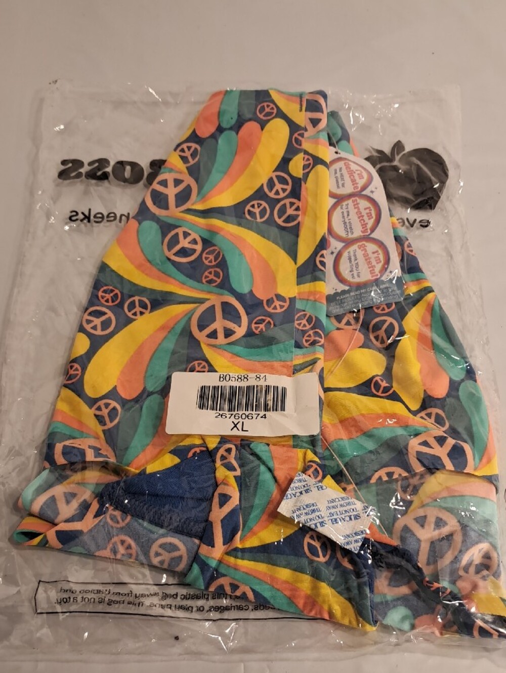 Cheek Boss Panties XL Peace print - Picture 3 of 3